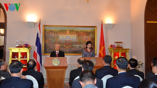 Party General Secretary Nguyen Phu Trong concludes his official visit to Thailand - ảnh 1